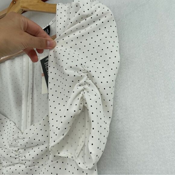 -Danielle Bernstein Women's Polka Dot Dress NWT 2 - Picture 9 of 10